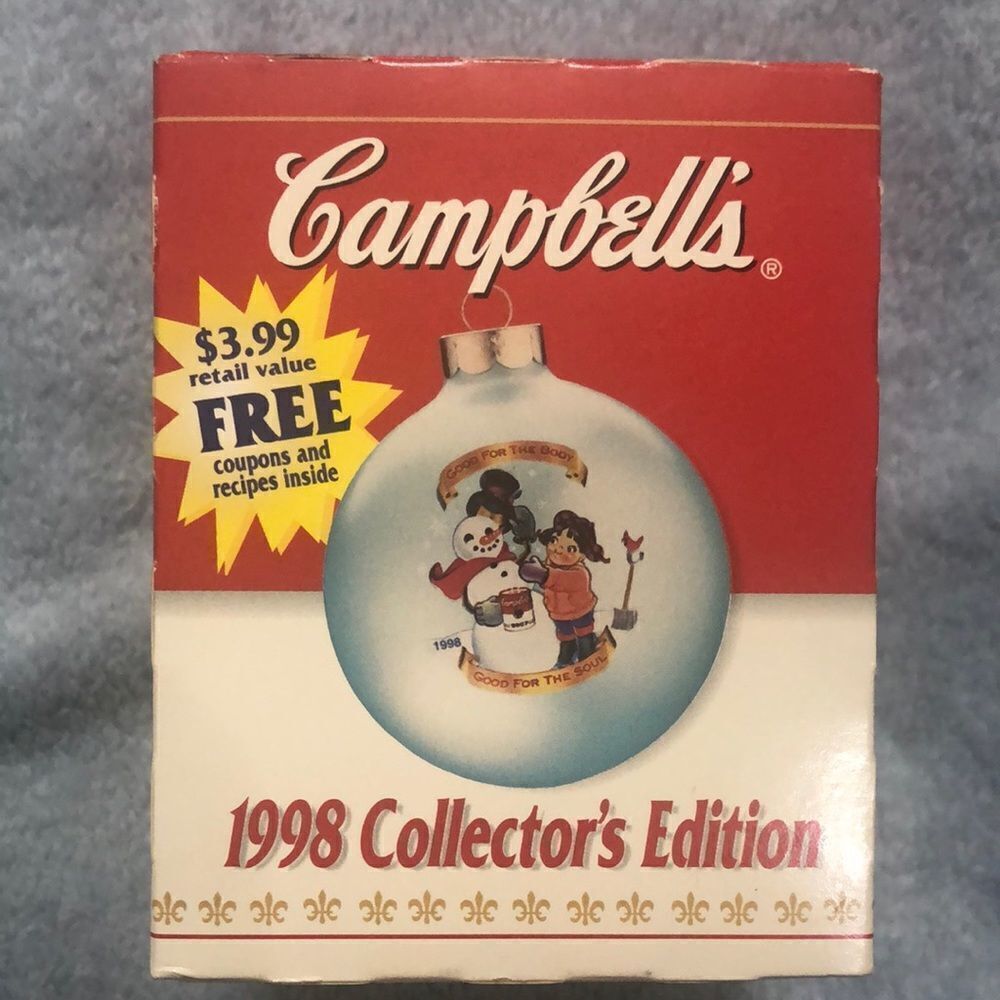 Campbell’s 1998 Collector’s Edition Ornament